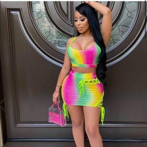 2 piece skirt set 💕🍭